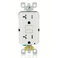 Leviton GFCI Outlet, 20 Amp, Self Test, TamperResistant with LED
