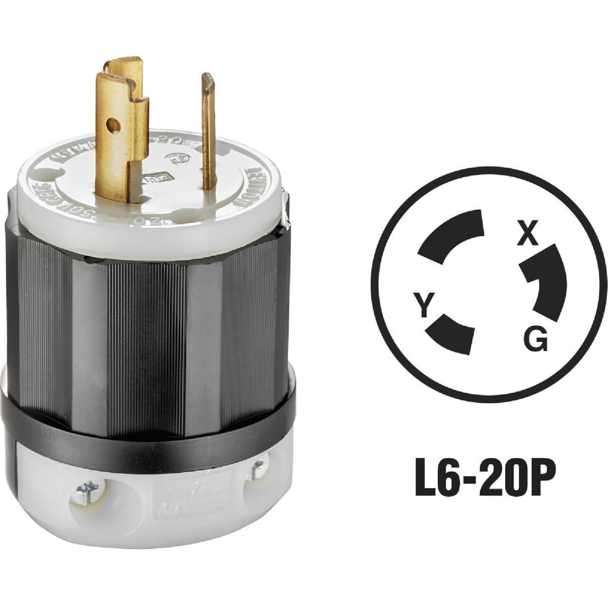 Leviton Product - Leviton Industrial Grade Locking Cord Plug - Pack of 6