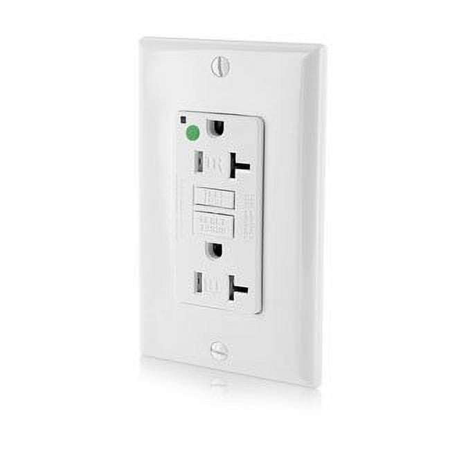 Leviton GFTR2-HGW 20A SLIMLINE TR HG GFCI (Pkg of 10)