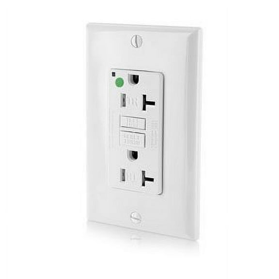 Leviton GFTR2-HGW 20A SLIMLINE TR HG GFCI (Pkg of 10)