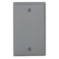 thumbnail image 1 of Leviton Gray 1-Gang Blank Unbreakable Wall Plate Box Cover 80714-GY, 1 of 2