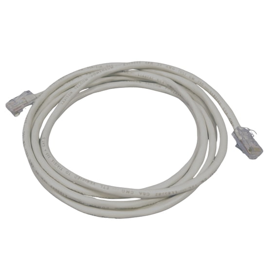 Leviton Gray Cat 5 7ft Ethernet LAN Patch Cord Network Cable Cat5 8P8C 52455-7S