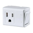 thumbnail image 1 of Leviton Grounded 1 outlets Switch Tap Adapter 1 pk, 1 of 2