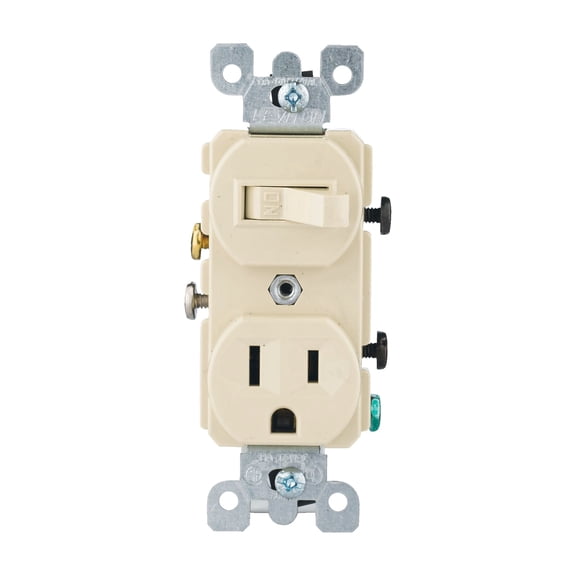 Leviton Heavy-Duty Switch & Outlet - Pack of 6