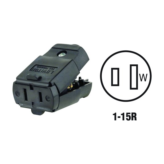 Leviton Hinged Cord Connector - Pack of 24