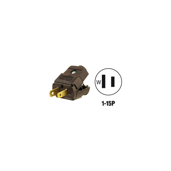 Leviton Hinged Cord Plug - Pack of 4