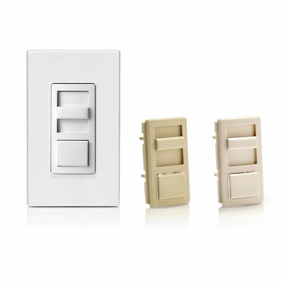 Leviton IP710-LFZ 120/277V - LED/Fluorescent Dimmer Single Pole/3-Way 0-10V LED