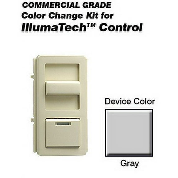 Leviton IPQFK-G Color Change Kit for Illumatech Fan Control, Gray