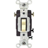 Leviton Illuminated Commercial Grade Toggle 3-Way Switch - Single Pack
