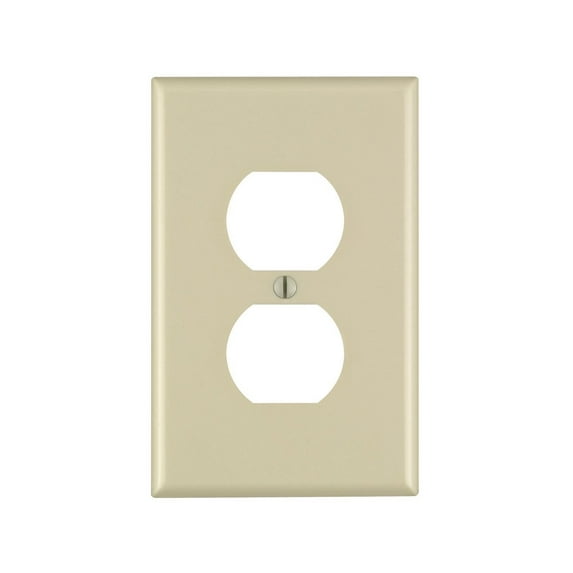 1PC Leviton Mid-Way Outlet Wall Plate