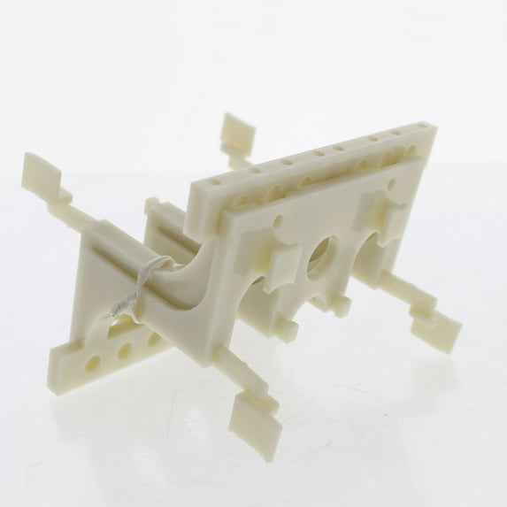 Leviton Ivory Fire Retardant Plastic Mountable Wiring Block 410L2-100