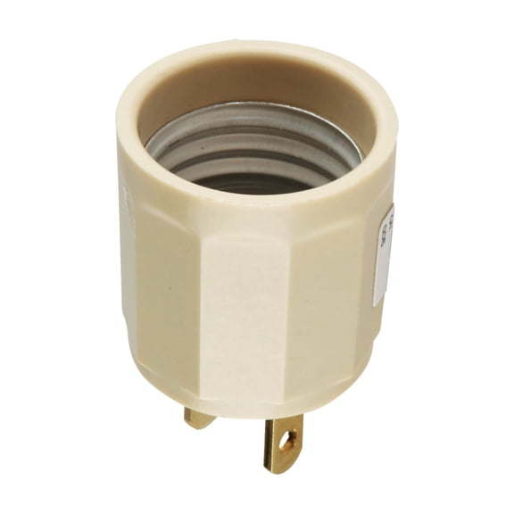 Leviton Outlet to Light Socket Adapter