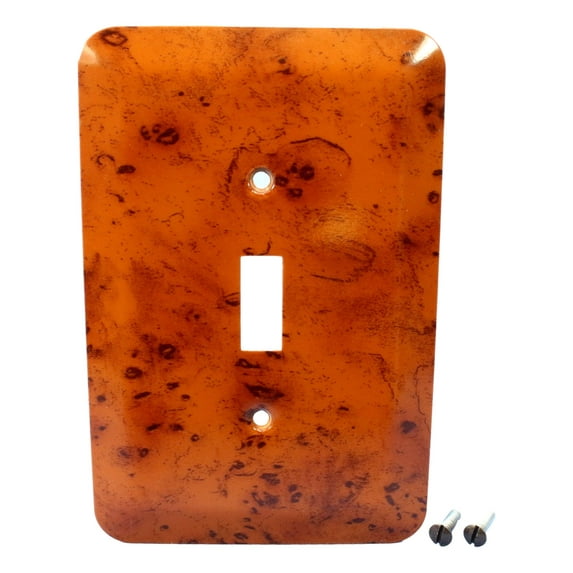 Leviton Jumbo Antique Bronze Marble Switch Cover Oversize Toggle Wall Plate 89301-BBM