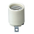 thumbnail image 1 of Leviton Keyless Porcelain Lamp Fixture Socket 250 V Medium Pack of 10, 1 of 1