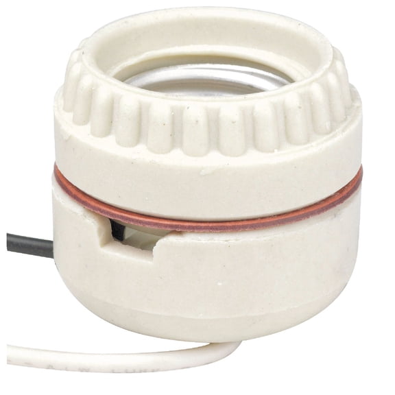 Leviton Keyless Lamp Socket - Pack of 2  Residential Use, Standard Application