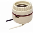 thumbnail image 1 of Leviton 8101 Lamp Holder, 250 V, 660 W, Porcelain Housing Material, White, 1 of 3