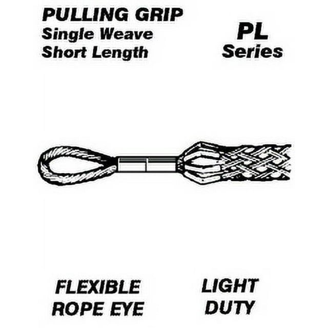 Leviton L8513 Flexible Rope Eye Wire Mesh Pulling Grip .750 .990
