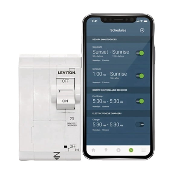 Leviton 2-Pole Smart Branch Circuit Breaker