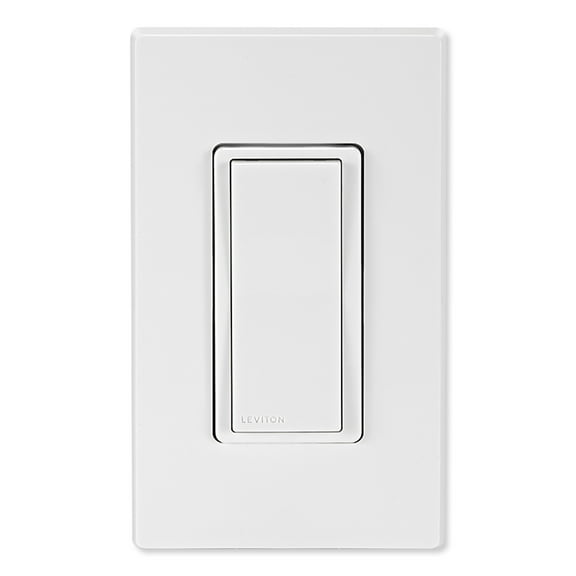 Leviton ZW15S-R02-1RW Decora Smart Z-Wave Plus v3 Smart Switch, 800 Series