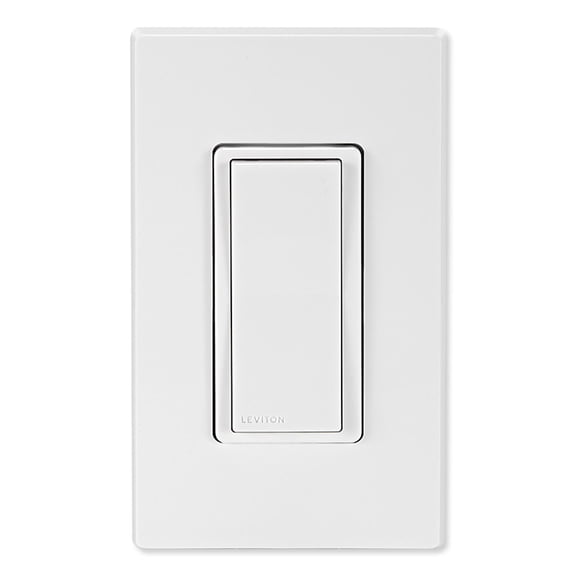 Leviton ZW15S-R02-1RW Decora Smart Z-Wave Plus v3 Smart Switch, 800 Series