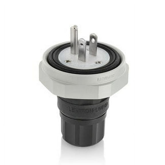 Leviton LNR80-1E NEMA5-15RPLUGW/COVER