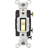 Leviton Long Life Illuminated Commercial Grade Toggle Single Pole Switch - Single Pack