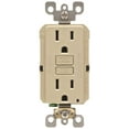 thumbnail image 1 of Leviton M01-GFNT1-03I 15 Amp Ivory GFCI Receptacle 3 Count, 1 of 2