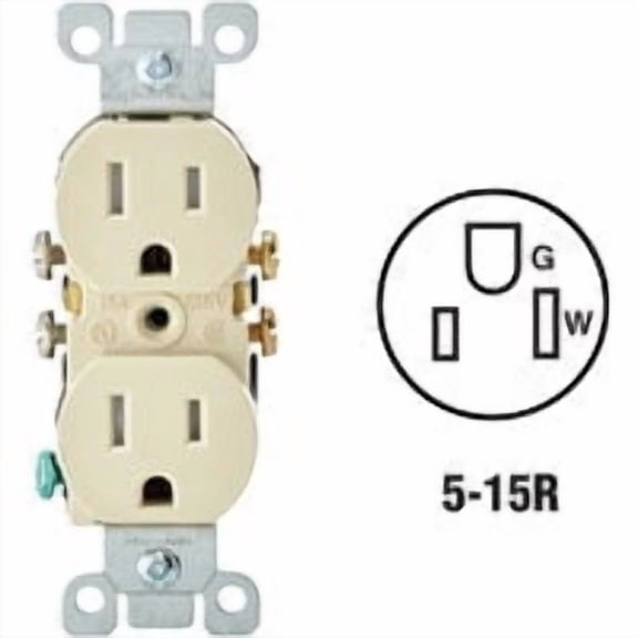 Leviton Leviton Tamper Resistant Duplex Outlet