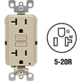 thumbnail image 1 of Leviton M22-GFNT2-03W 20 Amp White GFCI Receptacle 3 Count, 1 of 4
