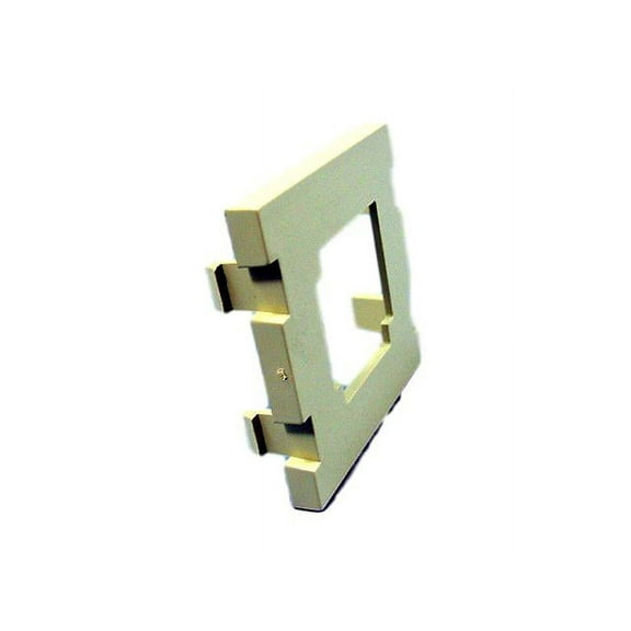 Leviton MOS 802.5 Token Ring Connector Mounting Plate Quickport Ivory 41292-TRI
