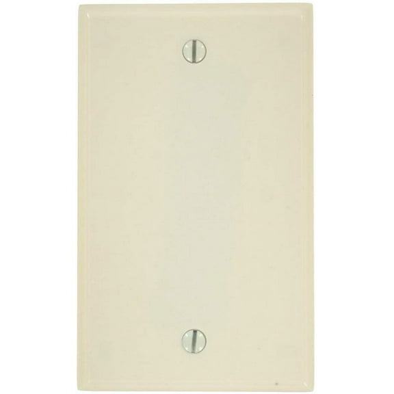 Leviton Manufacturing 3213196 1 Gang Light Aluminum Blank Plate