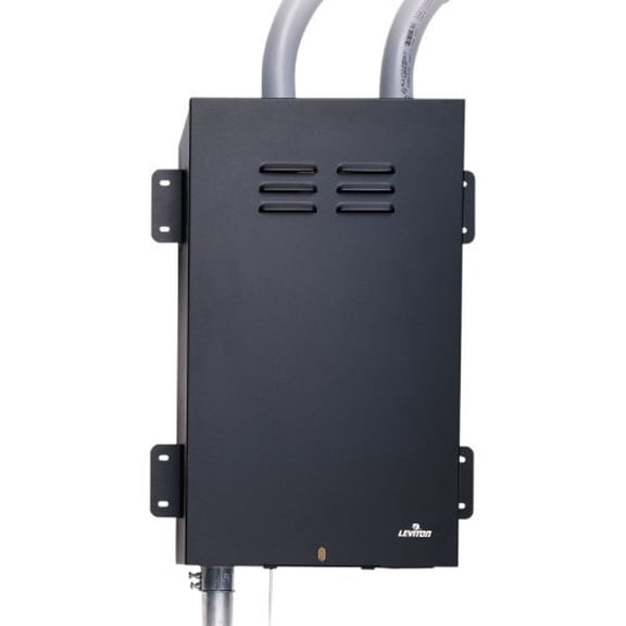 Leviton 47602-BKE Media Versatile Panel Mounting Brackets, Set Of 4, Black