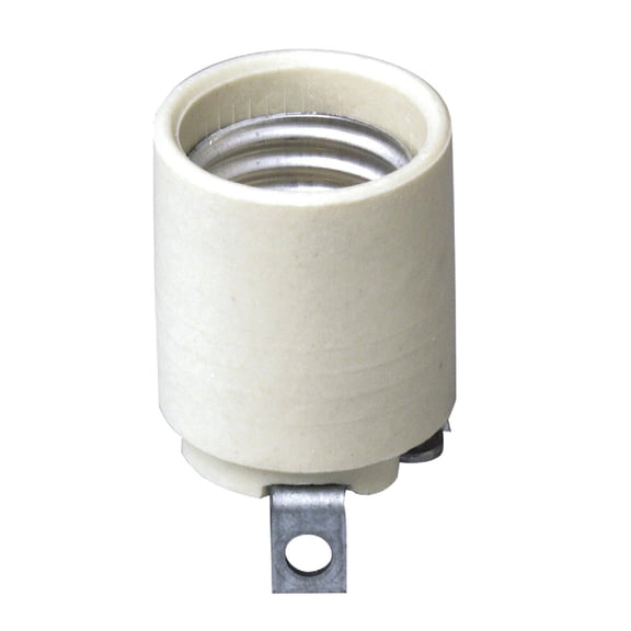 Leviton Medium Base Lamp Socket - Pack of 8  Residential Use, Standard Application