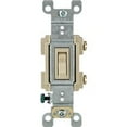 thumbnail image 1 of Leviton Mfg 203-RS115-02I 15 Amp Ivory Single Pole Toggle Switch, 1 of 2