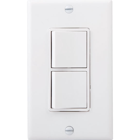Leviton C21-05679-00I Ivory Commercial Grade Decora AC Combination Switch Rocker