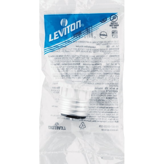 Leviton 125 125V Duplex Receptacle UL Listed for US Residential Electrical Code Compliance, Drop-in NEC-Standard Wiring