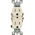 thumbnail image 1 of Leviton Duplex Receptacle N04-T5320-00T - 2-Pole, 15A, 125V, Tamper-Resistant - 17 Pack, 1 of 4
