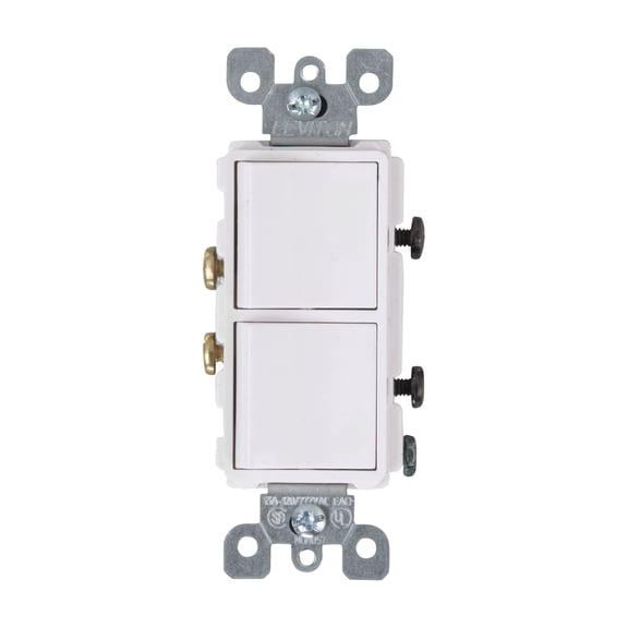 Leviton Single Pole Duplex Switch