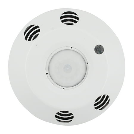 Leviton ODC10-MDW Multi-Technology Ceiling Occupancy Sensor, 120-277V, 1000-SQFT
