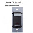 thumbnail image 1 of Leviton ODS10-IDE Decora 120/277V Wall Switch Occupancy Sensor, Black, 1 of 1