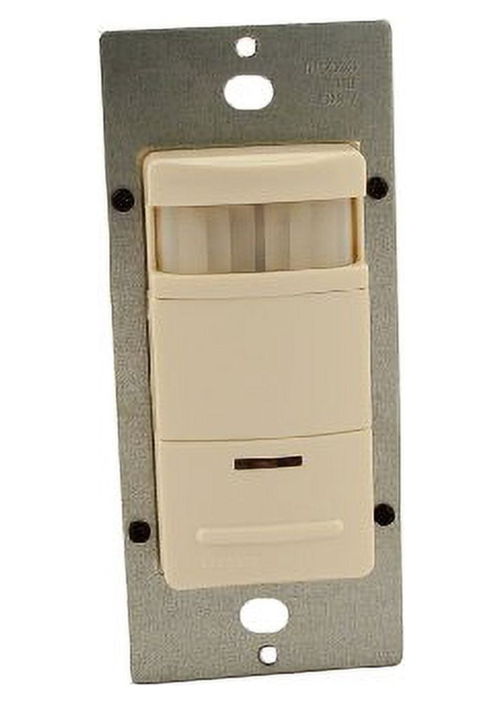 Light Almond Passive Infrared Wall Switch Occupancy Sensor