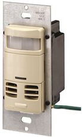 Leviton White Ultrasonic Infrared Wall Switch Sensor with Timer