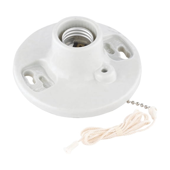 Leviton Lampholder With Pull Chain