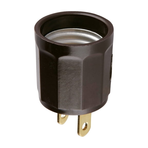 Leviton Outlet to Light Socket Adapter - Pack of 8