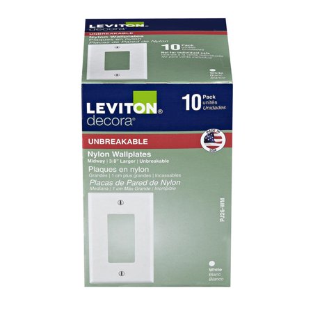 WALLPLT DEC MID WHT (Pack of 1)