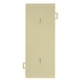 thumbnail image 1 of Leviton PSC14-I Blank Sectional Wall Plate, Center Section, Unbreakable Nylon, Strap Mount, Ivory, 1 of 5