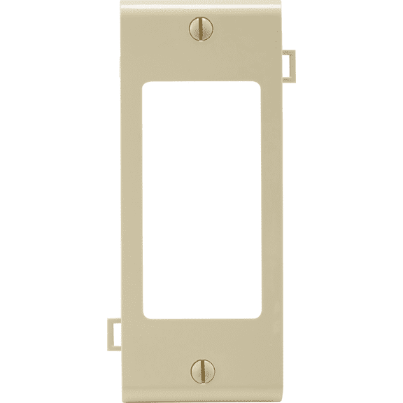 Leviton Wallplate in Ivory  UL Listed for US Residential Electrical Code Compliance, Drop-in NEC-Standard Wiring