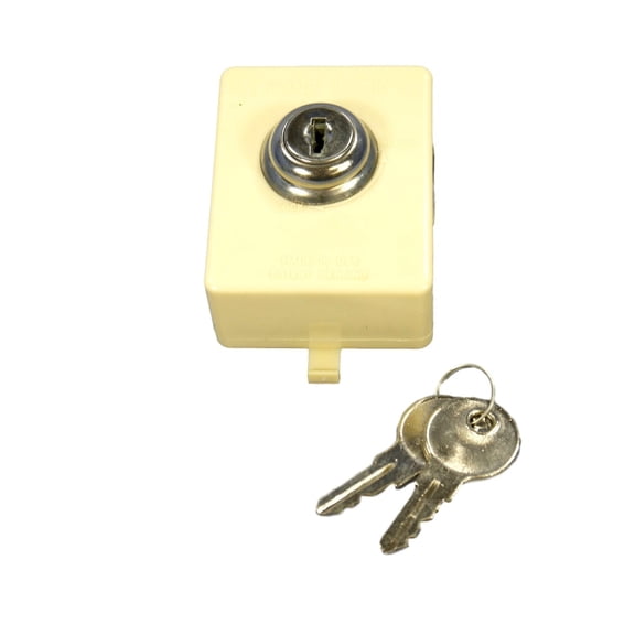 Leviton Phone Line Jack Security Lock Ivory C0265