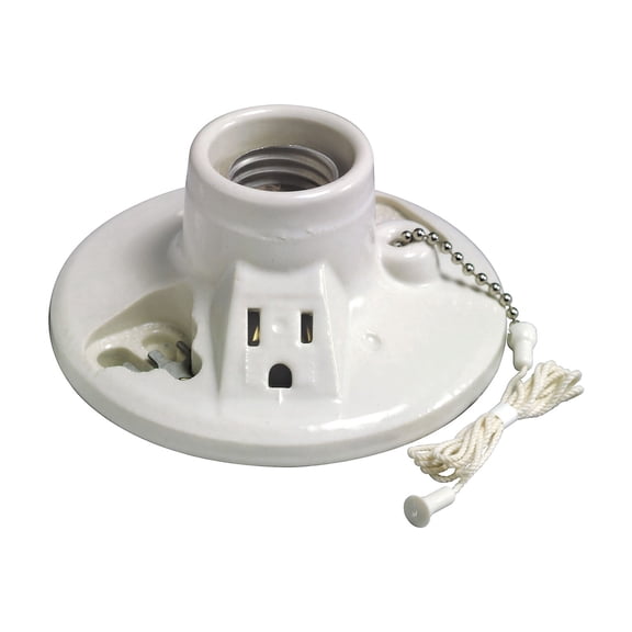 Leviton Porcelain Lampholder - Pack of 2