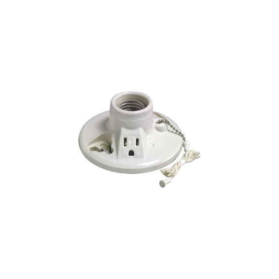 Leviton Porcelain Lampholder - Pack of 8